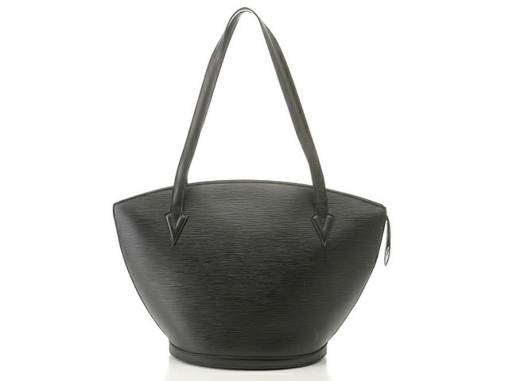 LOUIS VUITTON Saint Jacques Shopping Shoulder Bag Epi Leather Noir Black